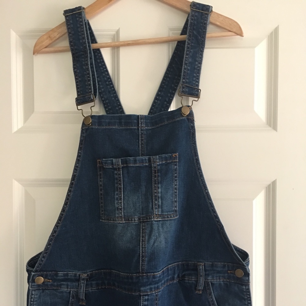Ripe Maternity Denim Overalls- NWT